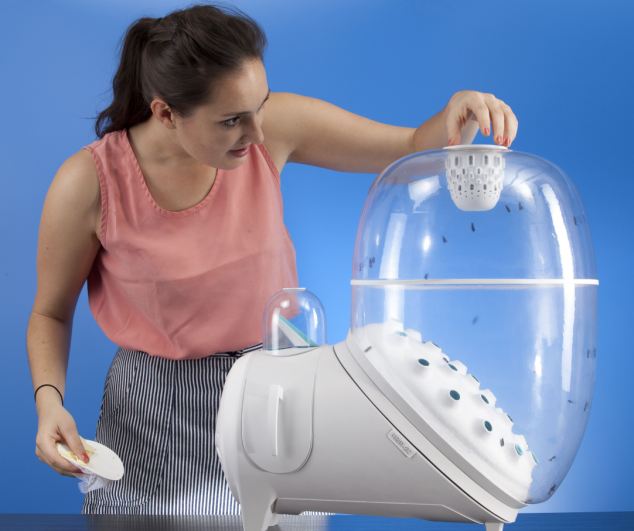 Farm 432 Machine Breeds Maggots, Vienna, Austria. July 2013